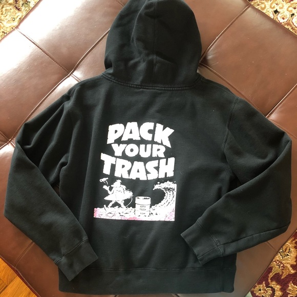 thick black hoodie womens